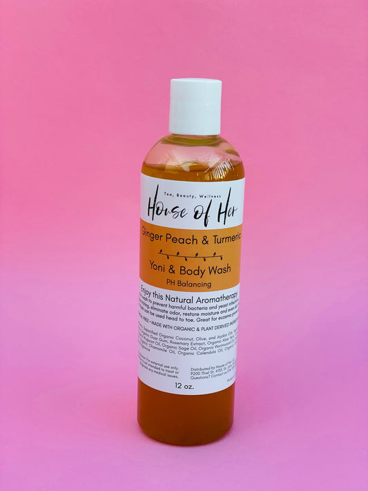 GINGER PEACH & TURMERIC YONI WASH